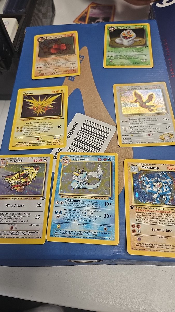 KalebTCG's tweet photo. Made some of my first sales of that massive collection I came it's werid you get attached to them when you sort them hurts to see them go https://t.co/9V1yxES1b5