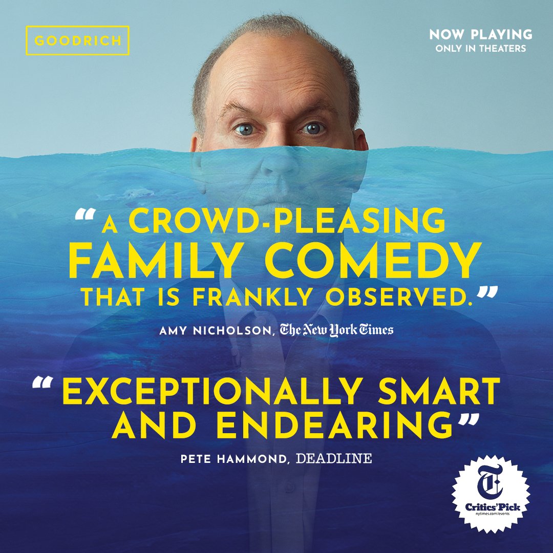 See why critics are falling in love with #GoodrichMovie - now playing only in theaters. Get tickets: goodrich-movie.com