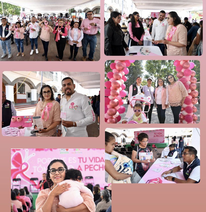 Durante #OctubreRosa 🎀 recordemos la importancia de cuidar de nosotros y de nuestras familias, por eso, la importancia de incentivar acciones como #JornadaDeSalud.

Hagamos de la #prevención un hábito, estamos unid🩷s por nuestra salud y nuestra vida.