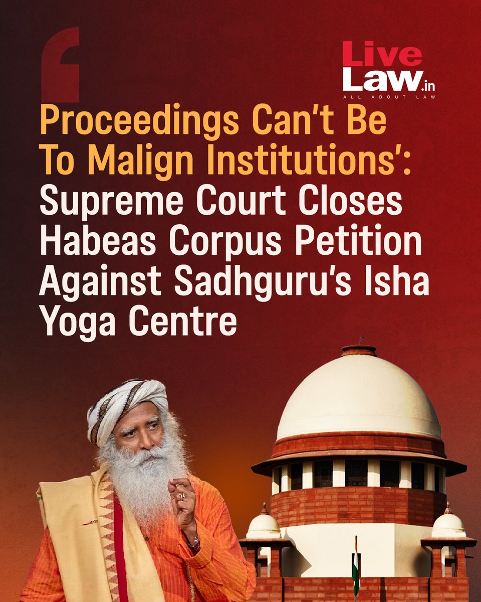 SonawaneArti21's tweet photo. The recent intrusion of 150 police officers into the sacred space of Isha Foundation was deeply concerning and felt like an unwarranted invasion of a transformative spiritual sanctuary. Isha Foundation serves as a haven for spiritual seekers from all walks of life, beyond the boundaries of race, religion, or nationality.  

This act of intrusion was not just an offense against one organization, but a threat to all those who seek spiritual growth and transformation. It is vital that this kind of aggression, especially towards a space that fosters spiritual upliftment, be disapproved by all. In the end, what these 150 police officers found were simply peaceful and joyful people.  

It seems like this incident was an unfortunate retaliation to Sadhguru's ongoing efforts to free temples from governmental control.   

Today, the Supreme Court has dismissed the case and raised concerns about the motives behind these accusations. But given that the intrusion, intimidation, and defamation have already occurred, the least the responsible authorities can do is issue an apology for their actions.  

The sanctity of spiritual spaces should be respected and preserved for the benefit of humanity at large. #RespectSpiritualSpaces 
#ProtectSpiritualSanctuaries
