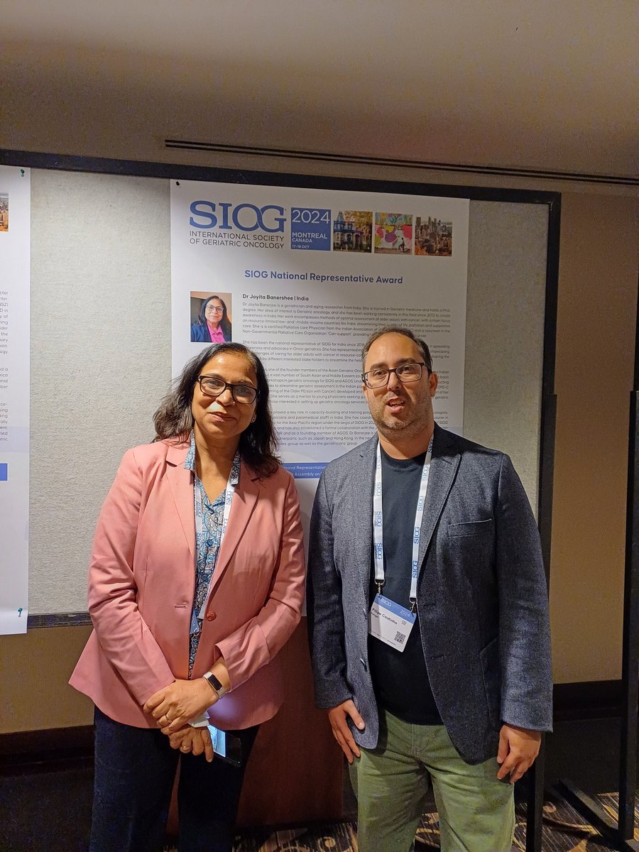 Filipe Coutinho, MD (@dr_f_coutinho) on Twitter photo Many congrats to Dr. Joyita for her <a href="/SIOGorg/">SIOG</a> National Representative Award. 
Amazing job promoting #Gerionc principles in #India. 👏👏
#SIOG2024 Many congrats to Dr. Joyita for her <a href="/SIOGorg/">SIOG</a> National Representative Award. 
Amazing job promoting #Gerionc principles in #India. 👏👏
#SIOG2024