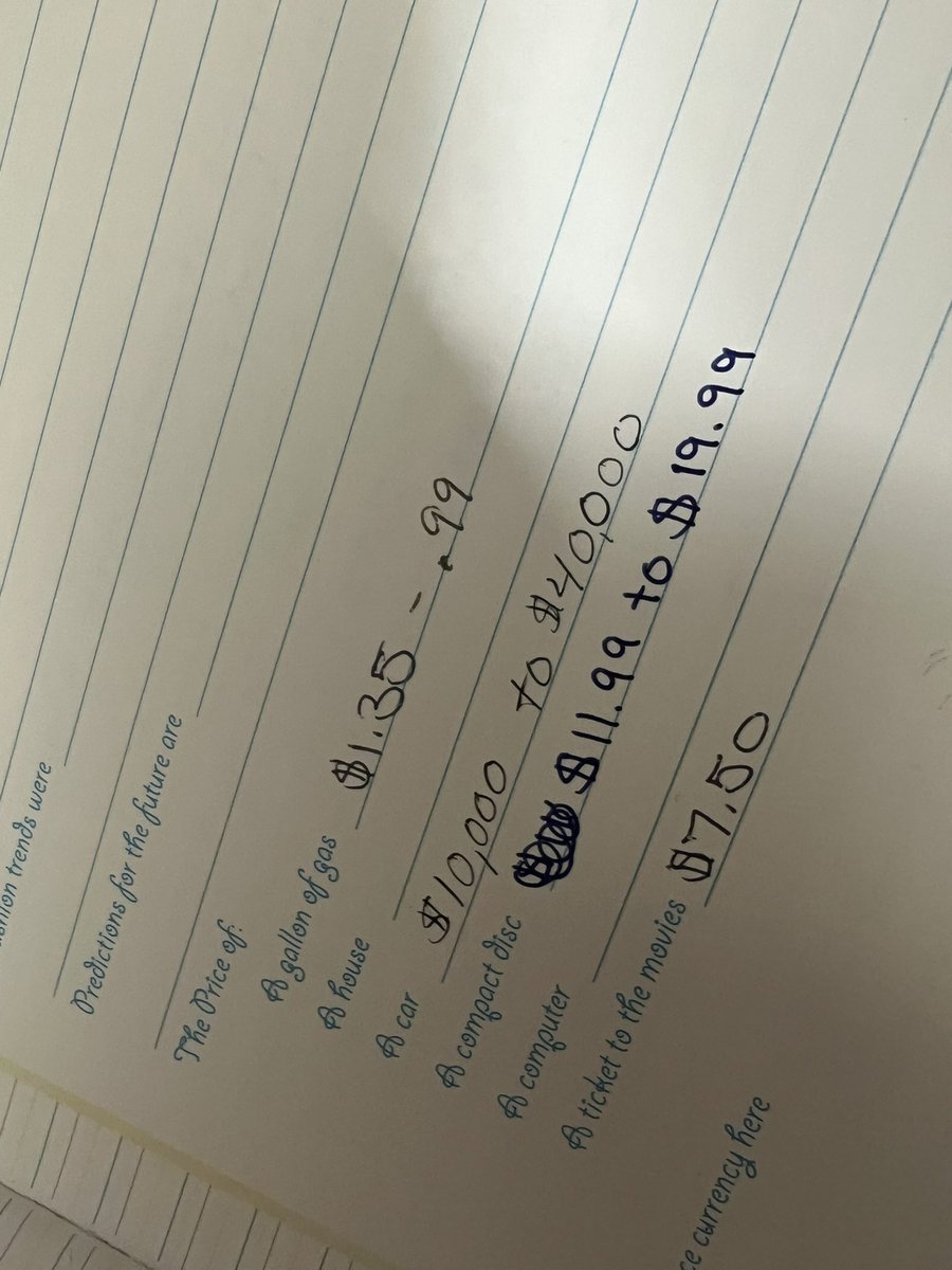 Found my baby book from 2001