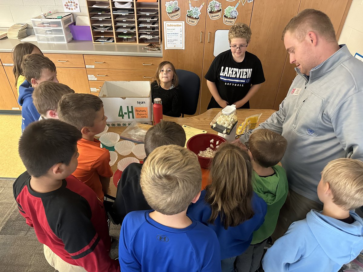 This week the second graders got to learn about the different states of matter in such a fun way- with popcorn! 🍿<a href="/ShellCreekVikes/">LCS Shell Creek Elementary</a>
