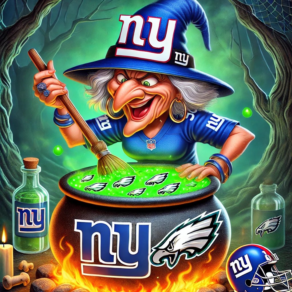 Craig Isaac (@craigisaac) on Twitter photo Witches Week is on to conquer the <a href="/MetLifeStadium/">MetLife Stadium</a> curse and brew up a <a href="/Giants/">New York Giants</a> W for #bigblue crew and #12s versus our arch nemesis #notsospecialteams #bigapple #nothingtolose <a href="/WFAN660/">WFAN Sports Radio</a> <a href="/BobPapa_NFL/">Bob Papa</a> <a href="/carlbanksgiii/">Carl Banks</a> <a href="/Schmeelk/">John Schmeelk</a> #giants #nyg #newyorkgiants #gmen #newyork #ny #letsgo Witches Week is on to conquer the <a href="/MetLifeStadium/">MetLife Stadium</a> curse and brew up a <a href="/Giants/">New York Giants</a> W for #bigblue crew and #12s versus our arch nemesis #notsospecialteams #bigapple #nothingtolose <a href="/WFAN660/">WFAN Sports Radio</a> <a href="/BobPapa_NFL/">Bob Papa</a> <a href="/carlbanksgiii/">Carl Banks</a> <a href="/Schmeelk/">John Schmeelk</a> #giants #nyg #newyorkgiants #gmen #newyork #ny #letsgo