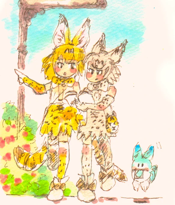 #けものフレンズ #けもフレ10周年 