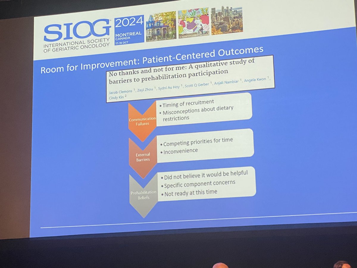 Isacco Montroni (@3isac) on Twitter photo The <a href="/SIOGorg/">SIOG</a> great debate on Prehab: Dr Carli (the Godfather) vs <a href="/FergaljFleming/">Fergal Fleming</a> (the skeptical enthusiast)
1. RECOVERY START BEFORE SURGERY
2. Pts + MDs might need to accept changes
3. Need to focus on pts who will benefit from it
BTW <a href="/FergaljFleming/">Fergal Fleming</a> I would have lied for you! The <a href="/SIOGorg/">SIOG</a> great debate on Prehab: Dr Carli (the Godfather) vs <a href="/FergaljFleming/">Fergal Fleming</a> (the skeptical enthusiast)
1. RECOVERY START BEFORE SURGERY
2. Pts + MDs might need to accept changes
3. Need to focus on pts who will benefit from it
BTW <a href="/FergaljFleming/">Fergal Fleming</a> I would have lied for you!