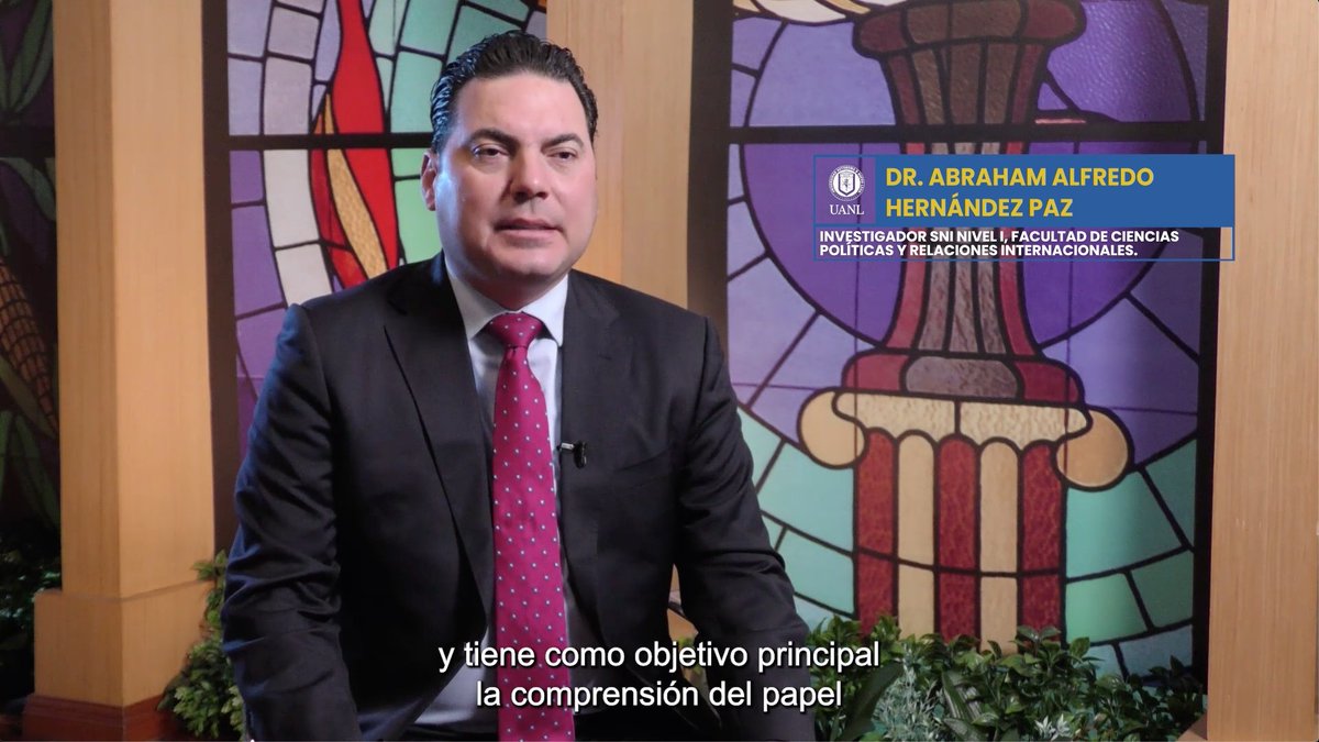 Para comprender el papel que juegan el liderazgo transformacional y la gobernanza en el desarrollo de las universidades, el Dr. Abraham Hernández de la <a href="/PoliticasUANL/">Políticas UANL</a> trabaja la línea de gestión y política educativa. #InvestigadoresUANL

¡Conoce más! ➡️ youtu.be/GmLA7VIe-R8