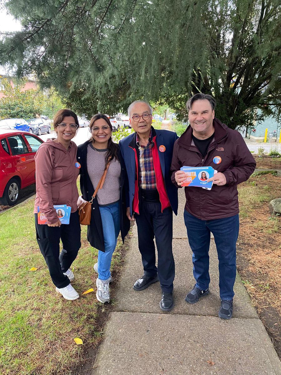 SunitaDhirBC's tweet photo. I’ve lived here for thirty years. I’ve worked here. I’ve raised my children here and like countless @bcndp candidates I want the best for my community. This is my home and tomorrow I’m hoping you’ll choose me to represent it - please get out and vote! #bcpoli https://t.co/Nv7THQIPF9