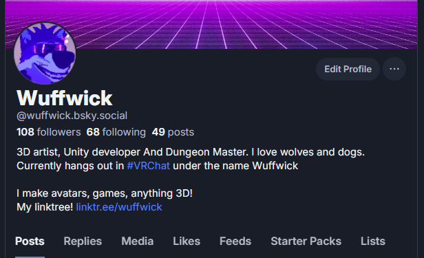 Wuffwick's tweet image. I am mostly posting over here at the moment, been doing some sketching I have not posted here. Link in the linktree above! ^