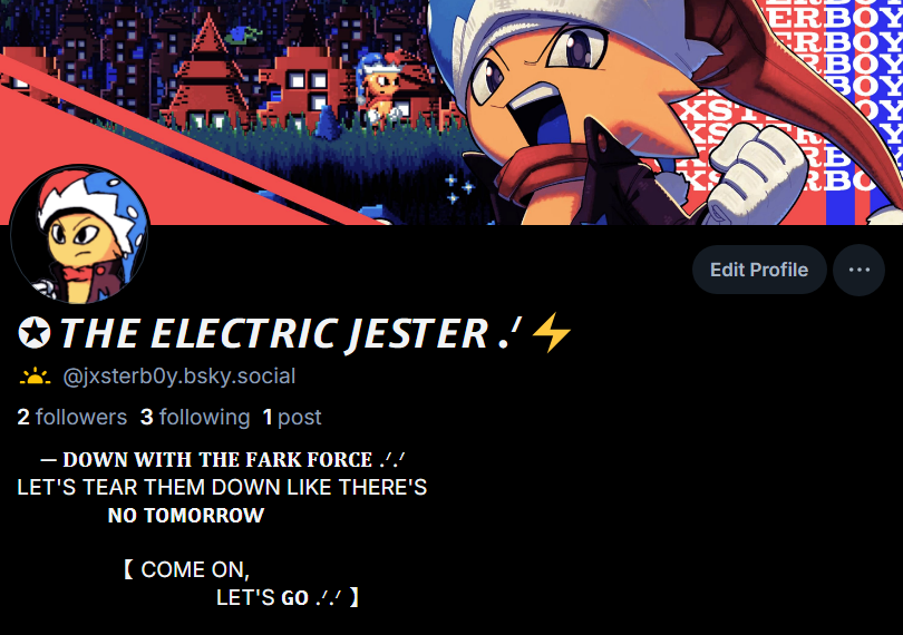 JXSTERB0Y's tweet photo. // so ERMMM I MADE A BSKY FOR SPARK
i need people here :,) https://t.co/mQxeV32AqX
