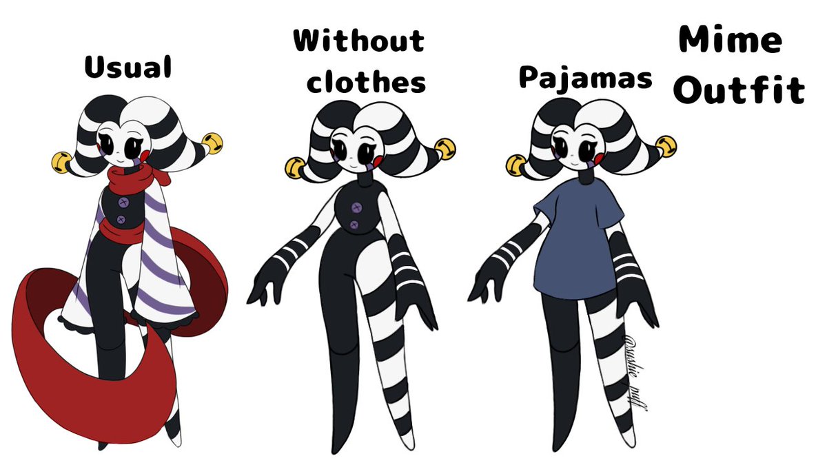 sushie_puff's tweet photo. Inspired by @FreakyyVicky def go give her a follow! Anyway these are really the only clothes Mime has 
#tsams #sunandmoonshow #TheSunAndMoonshow #tlaes #thelunarandearthshow #lunarandearthshow #samsoc #laesoc https://t.co/mTxXZNyHts