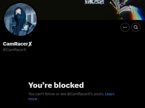HackIntoGames's tweet image. CumRacerX has since blocked our social media team, therefore we have decided to let him go 💔

We wish him luck on retweeting 43 tweets from a community manager and stalking their move for the next 3 months, only to not get partnered :(