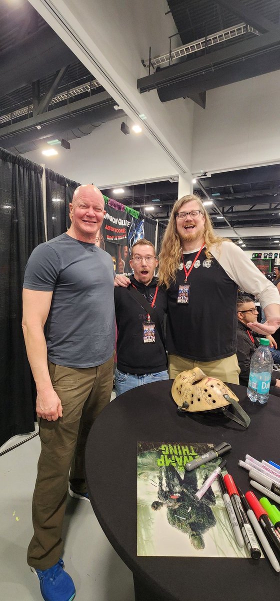 Safe to say <a href="/DerekMears/">Derek Mears</a> was the coolest! It was an honor and a pleasure!