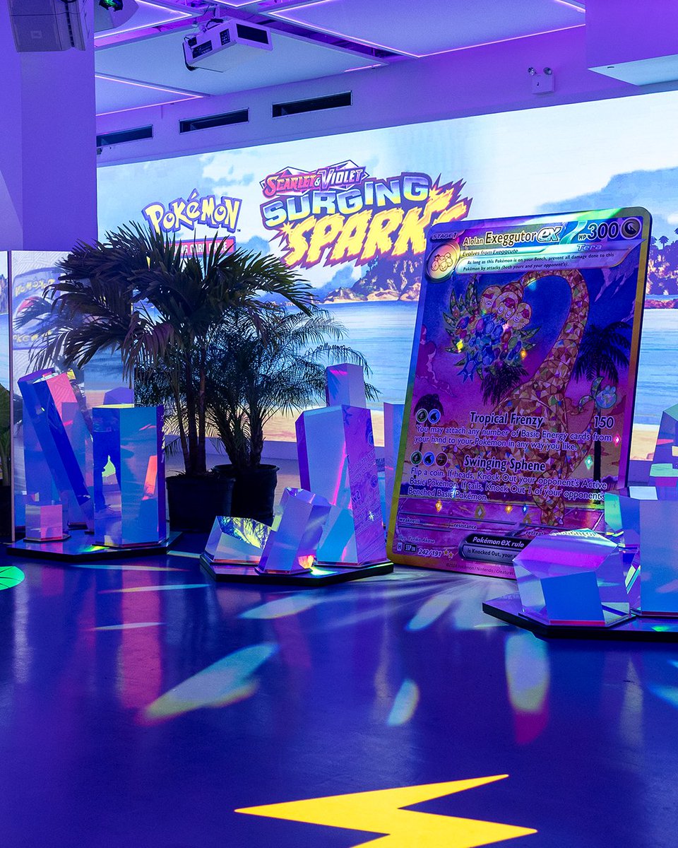 If you're in the NYC area this weekend be sure to visit the Pokémon #StellarMaze! 💎 Located at Lavan Midtown on 42nd Street near New York Comic Con in Manhattan, no badge is required to enter. Open from 9:00 a.m. to 6:00 p.m. EDT on October 19 and 20. 🔗 pkmn.news/3ZQ9mUN