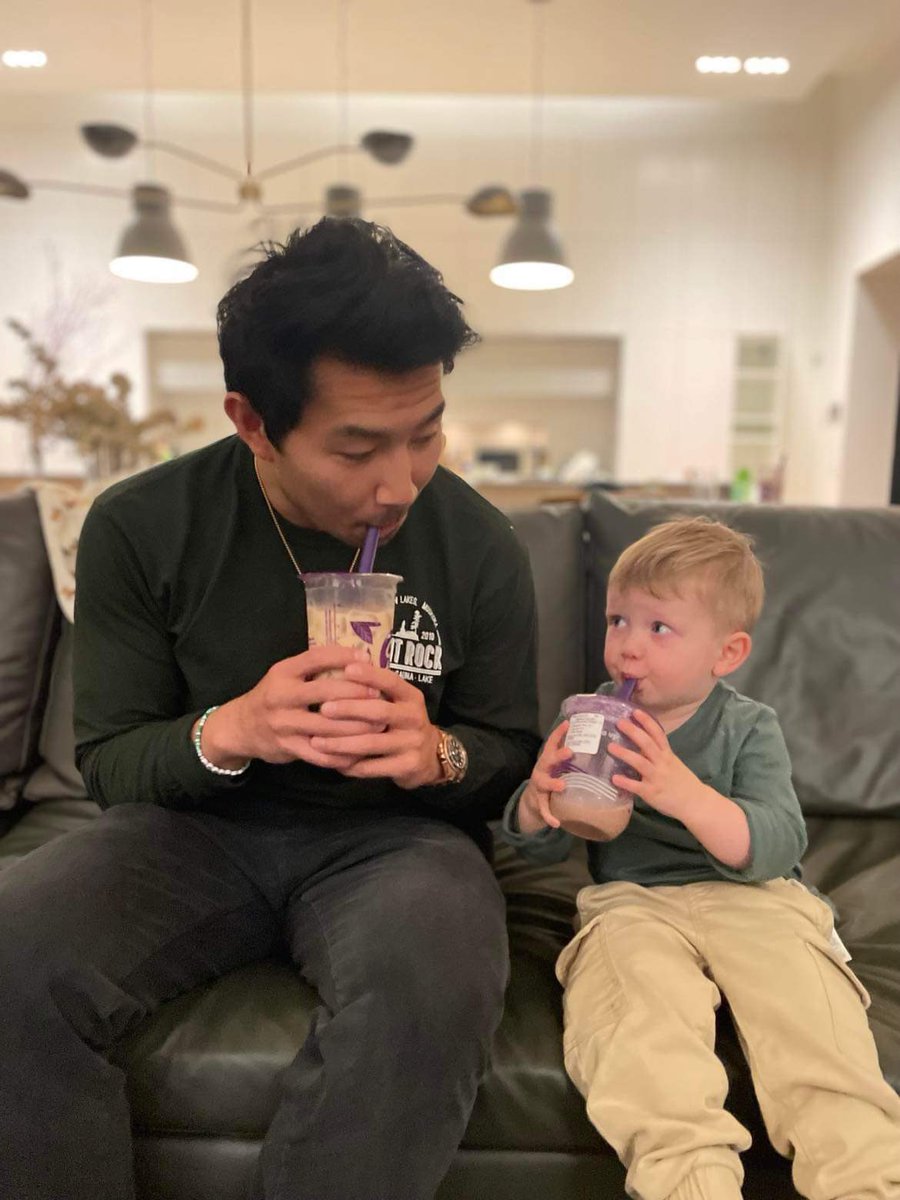 favourite drink with my favourite nephew 🧋