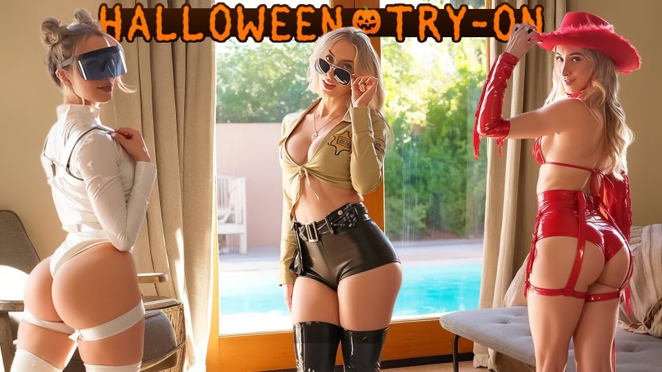 New YouTube video out now, my first Halloween Costume Try-On Haul of the month🎃 More to come!🧡
youtu.be/ijIms-55Fik?si…