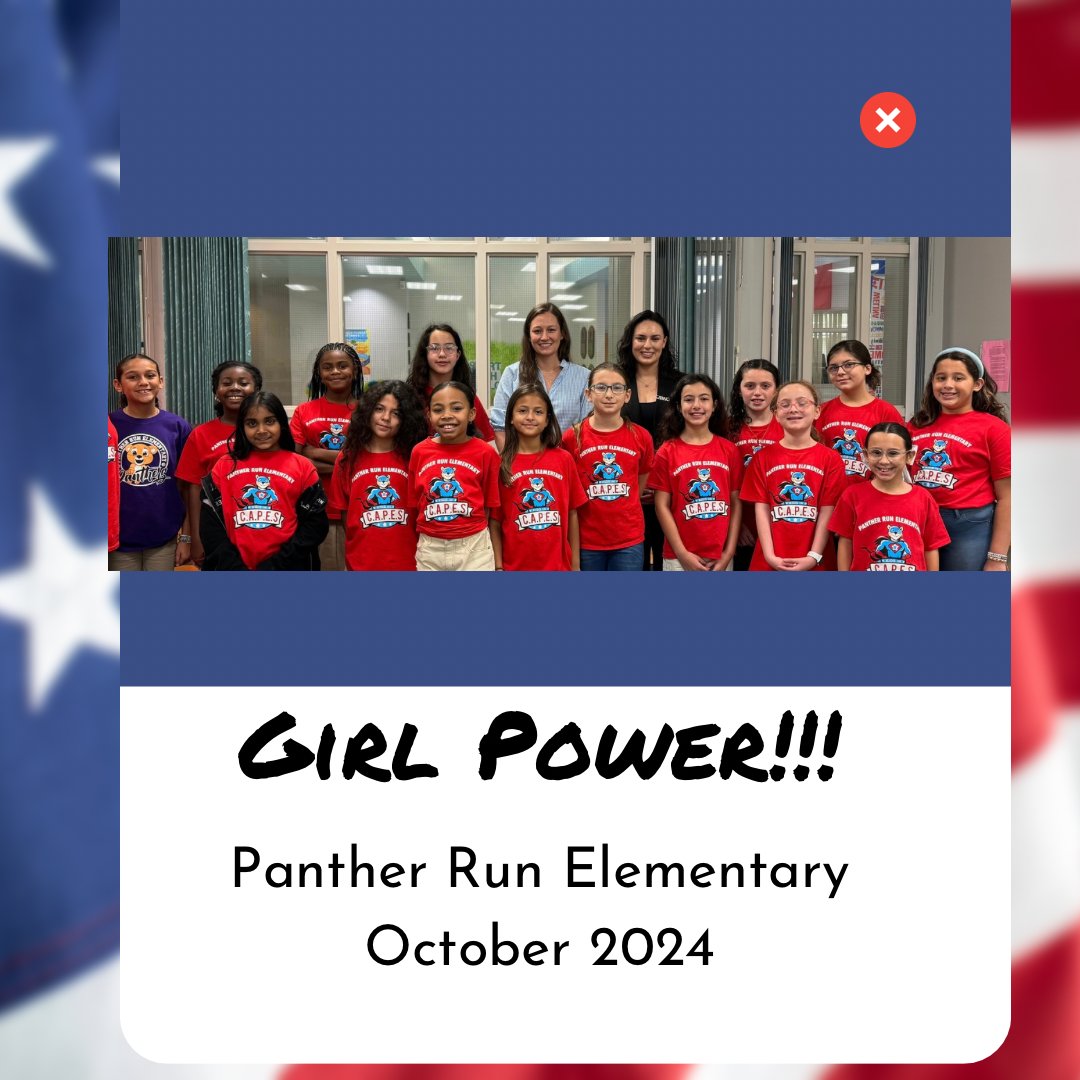 Today, our Kids in CAPES all-girl officer board met with  @rebecca4sb, District 2 School Board Member Elect, and <a href="/Mariaforpines/">Maria A. Rodriguez</a> , Pembroke Pines’ 1st Latina &amp; youngest Broward Commissioner. They talked about leadership and making a difference in the community!  <a href="/BCPS_South/">BCPS South Regional Office</a>