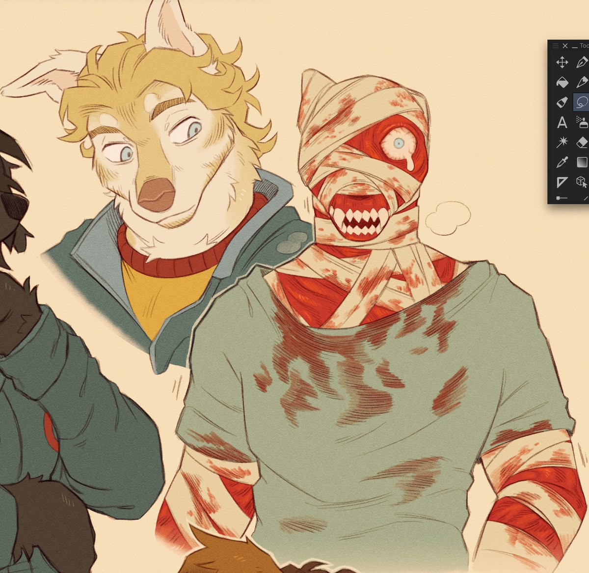 twoism's tweet image. what the dog doing #Mouthwashing