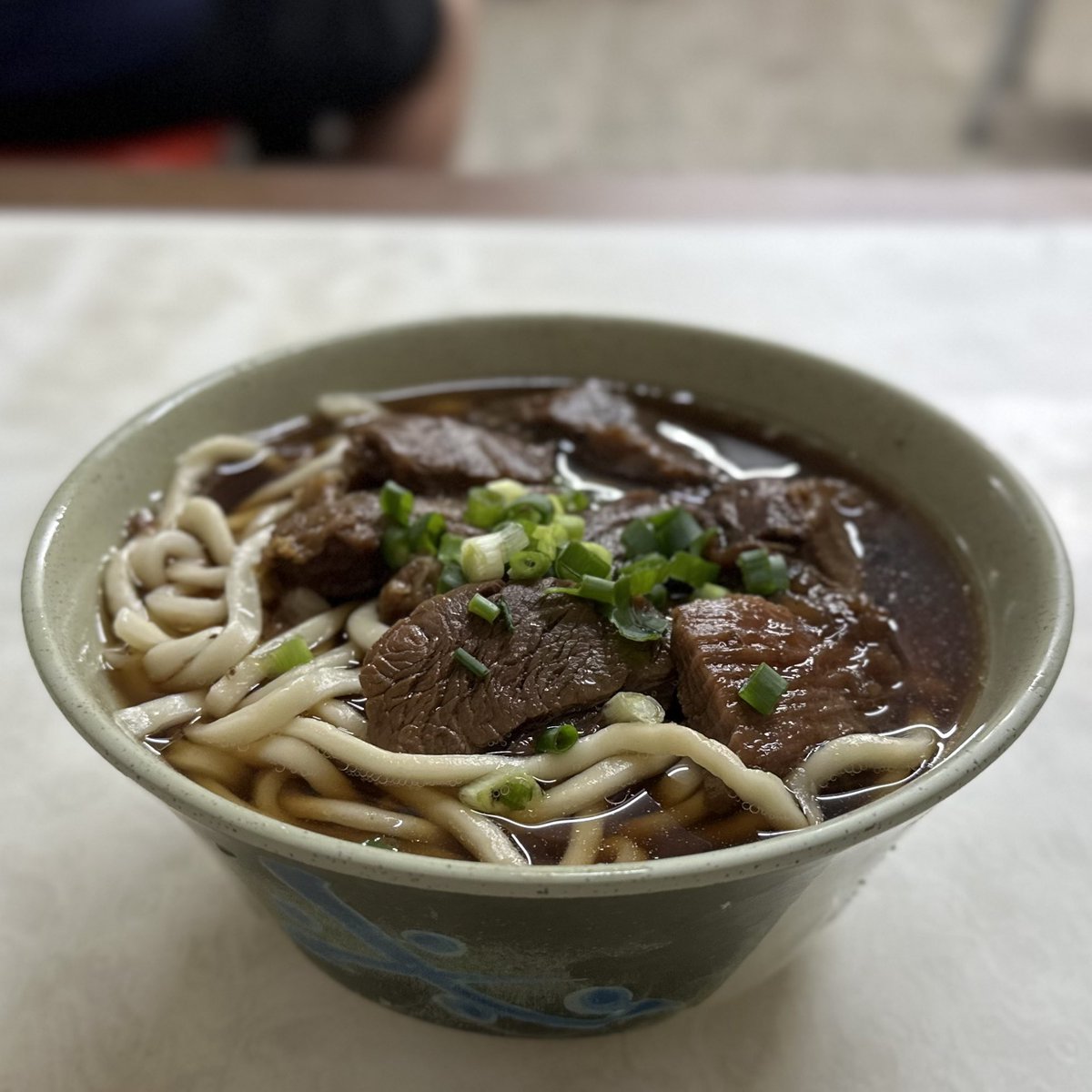 台北の西門と北門の間には牛肉麺ストリートと呼ばれる牛肉麺屋さん
