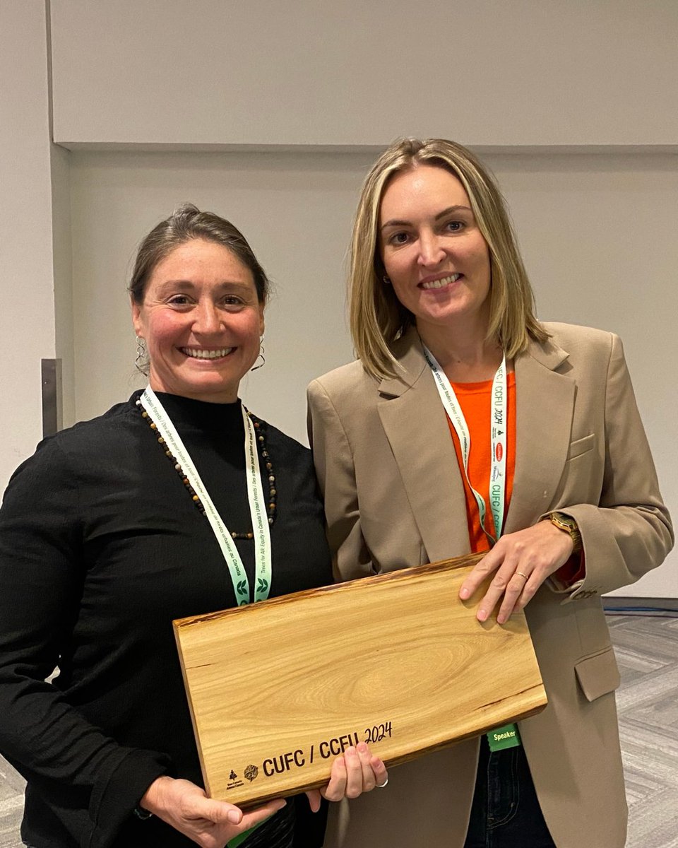 Dr. Lorien Nesbitt from the University of British Columbia, presented on "Advancing Equity in Canada’s Urban Forests: Beyond Metrics, Toward Community Empowerment." 🌳 <a href="/nesbittios/">Lorien Nesbitt</a>