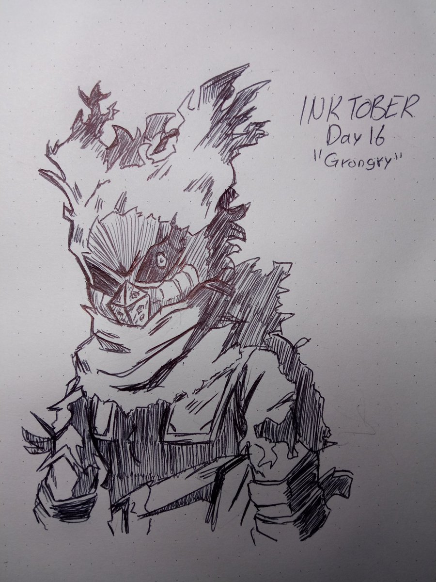 Remchiz94's tweet photo. Día 16: grongry

Pd: me gustó como quedó el deku xd

#inktober #inktober2024 #inktoberchallenge #inktobergrongry #inktoberday16 https://t.co/qy56bQC3AC