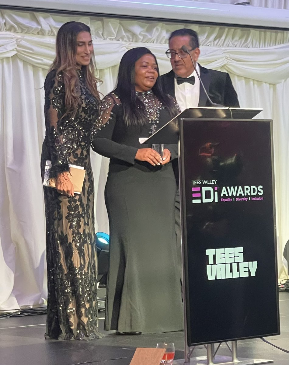 prestonmissc's tweet photo. Fabulous evening hosted by @nazirafzal #EDIAwards #TeesValley #KirkleathamHall 

Congratulations to all organisers, nominees and winners - all making a difference 👏 @IdreesRashid @Iamyasminkhan 

#celebration #diversity #equality #inclusion #community https://t.co/zRGpptaC6N
