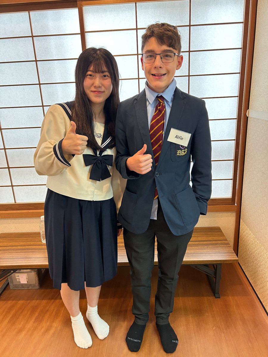 DGS MFL (@dgs_mfl) on Twitter photo Alfie met Kako - his exchange partner during the March Japan Exchange <a href="/DartfordGS/">Dartford Grammar</a> - this time in Wakayama. So nice when students stay in touch with their partners #SakuraNetwork <a href="/jpflondon/">Japan Foundation UK</a> Alfie met Kako - his exchange partner during the March Japan Exchange <a href="/DartfordGS/">Dartford Grammar</a> - this time in Wakayama. So nice when students stay in touch with their partners #SakuraNetwork <a href="/jpflondon/">Japan Foundation UK</a>