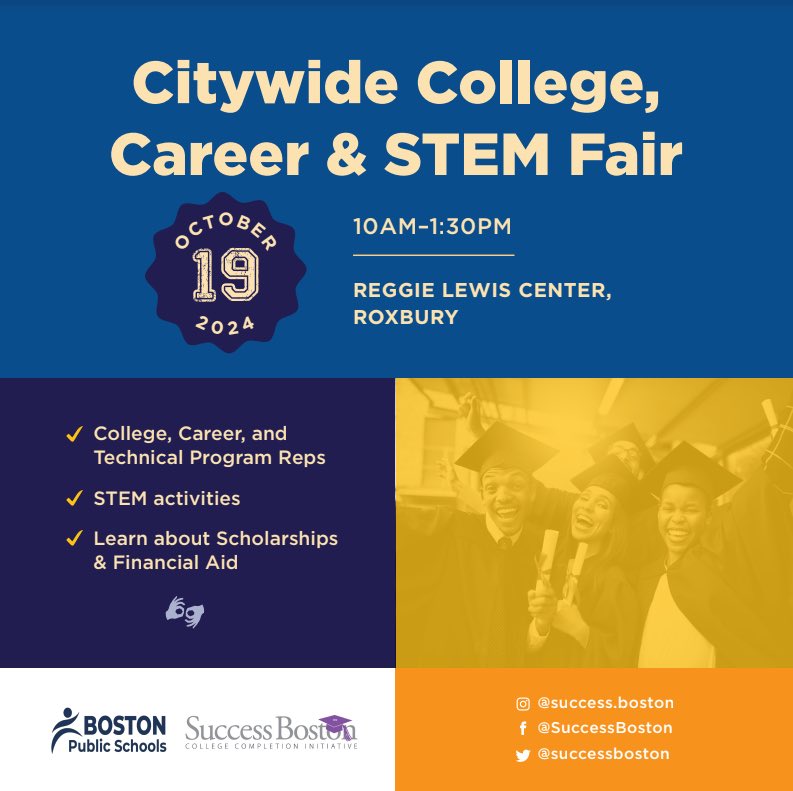 BPS College&Career Month tweet media