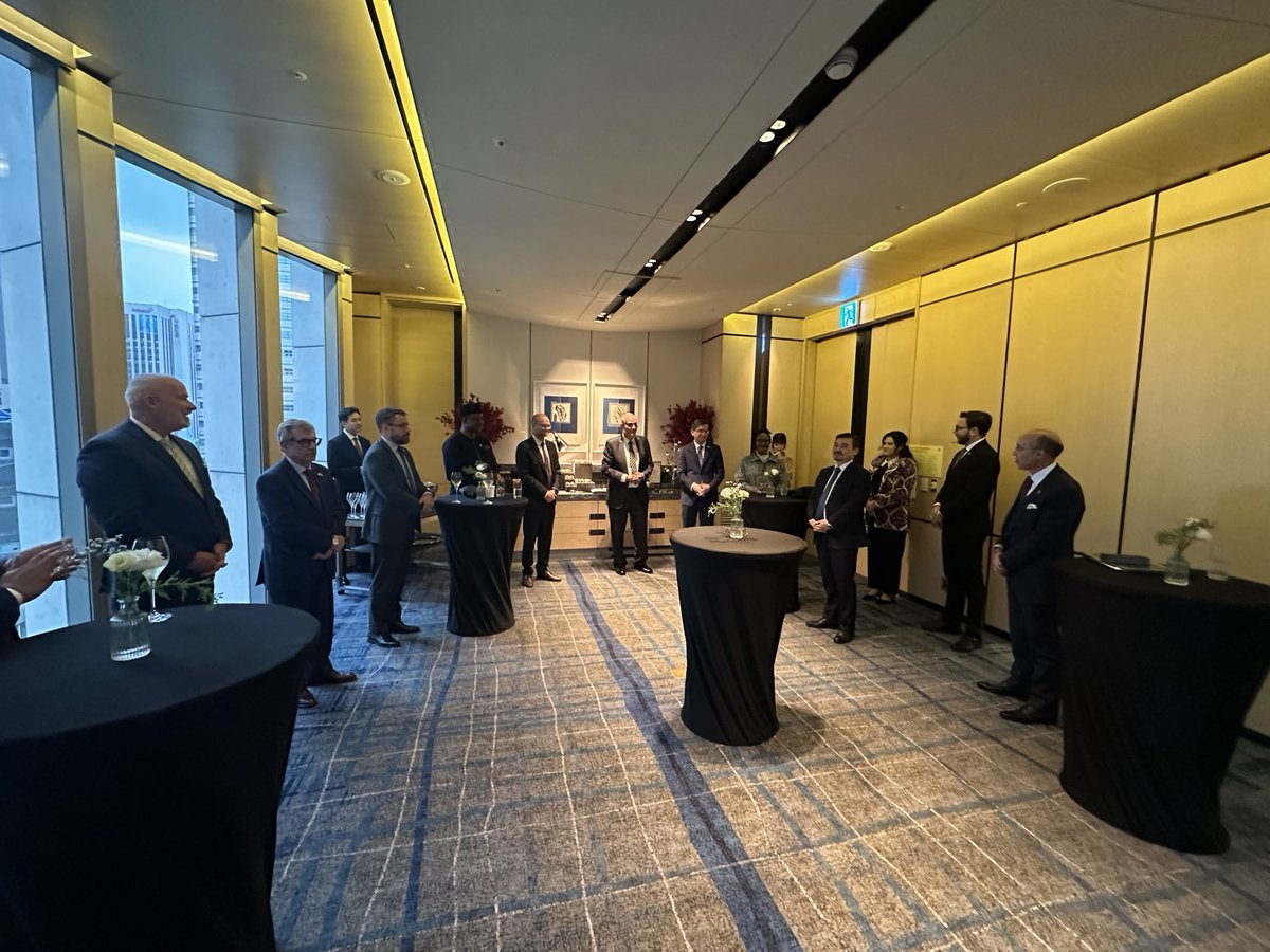 Honored to welcome the newly appointed ambassadors to 🇰🇷 from 🇦🇷,🇫🇮,🇺🇿,🇧🇪,🇱🇻,🇧🇭,🇮🇱,🇿🇦,🇸🇱 at a reception hosted by the Council of Diplomatic Corps, led by the Dean, the Ambassador of 🇲🇦, H.E. C. Rachadi. A day of strengthening ties and fostering cooperation! 🌍🤝
