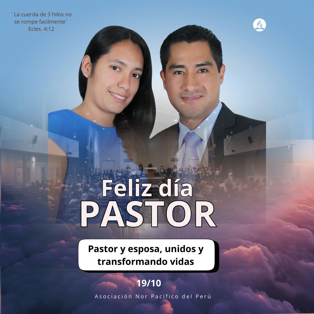 Expresamos nuestra gratitud a Dios por permitirnos servir juntos en Su obra. Este ministerio ha fortalecido nuestras vidas como siervos de Cristo. Recordamos siempre que Dios es fiel ¡Todo lo hacemos para Su gloria! #DíaDelPastorAdventista #CumplirLaMisión #RID
