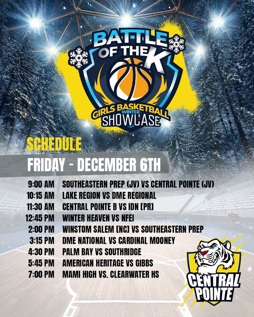 The schedule for Day 1 of the Battle of the K, the top girls’ basketball showcase, is out now! We’re getting ready to witness the best talent. One of the premier basketball showcases in Florida! Stay tuned for Day 2 coming soon