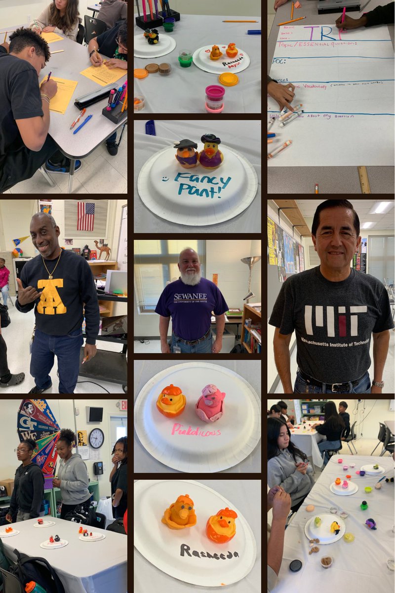 This week we continued to fine-tune our understanding on the components of TRFs, strengthened our knowledge on the “Rules of Engagement” and the pre-discussion components of Philosophical Chairs, and ended it with a duck-duck-twin challenge. 
#AVIDforPossibility
#CCSShine