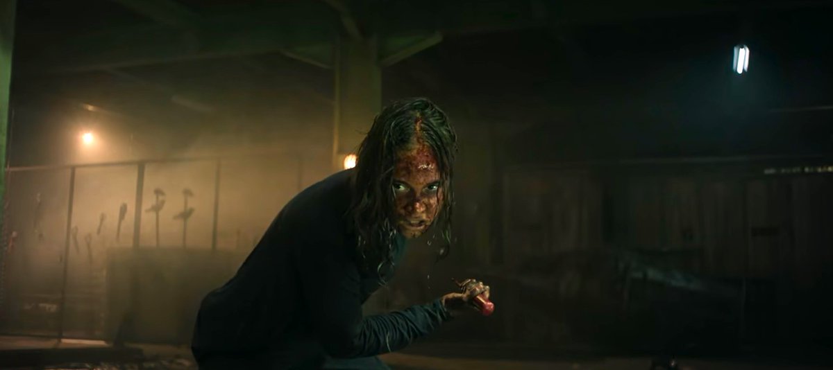 Absolutely brutal, bloody, and badass.   

#TheShadowStrays on <a href="/netflix/">Netflix</a> features good action sequences and is drenched in blood blood and blood. Watch if you like extreme madness.