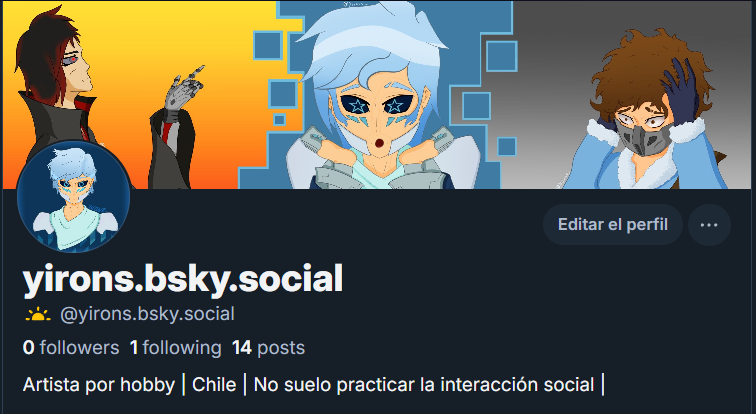 Yirons_'s tweet photo. Nada, decide seguir las masas y me mudo de aqui.

No esperen ver mas tweets mios por aqui.

Peeero si me quieren compartir su perfil en esta otra pagina para dar el follow, bienvenidos sean :3 https://t.co/XlQkXl8gmT
