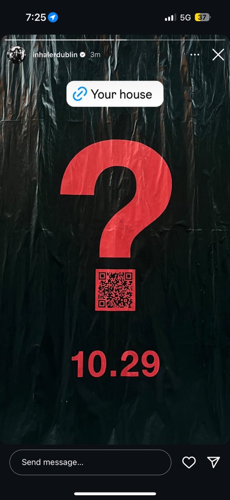 InhalerOnly's tweet image. “Your House” will be released on Oct. 29