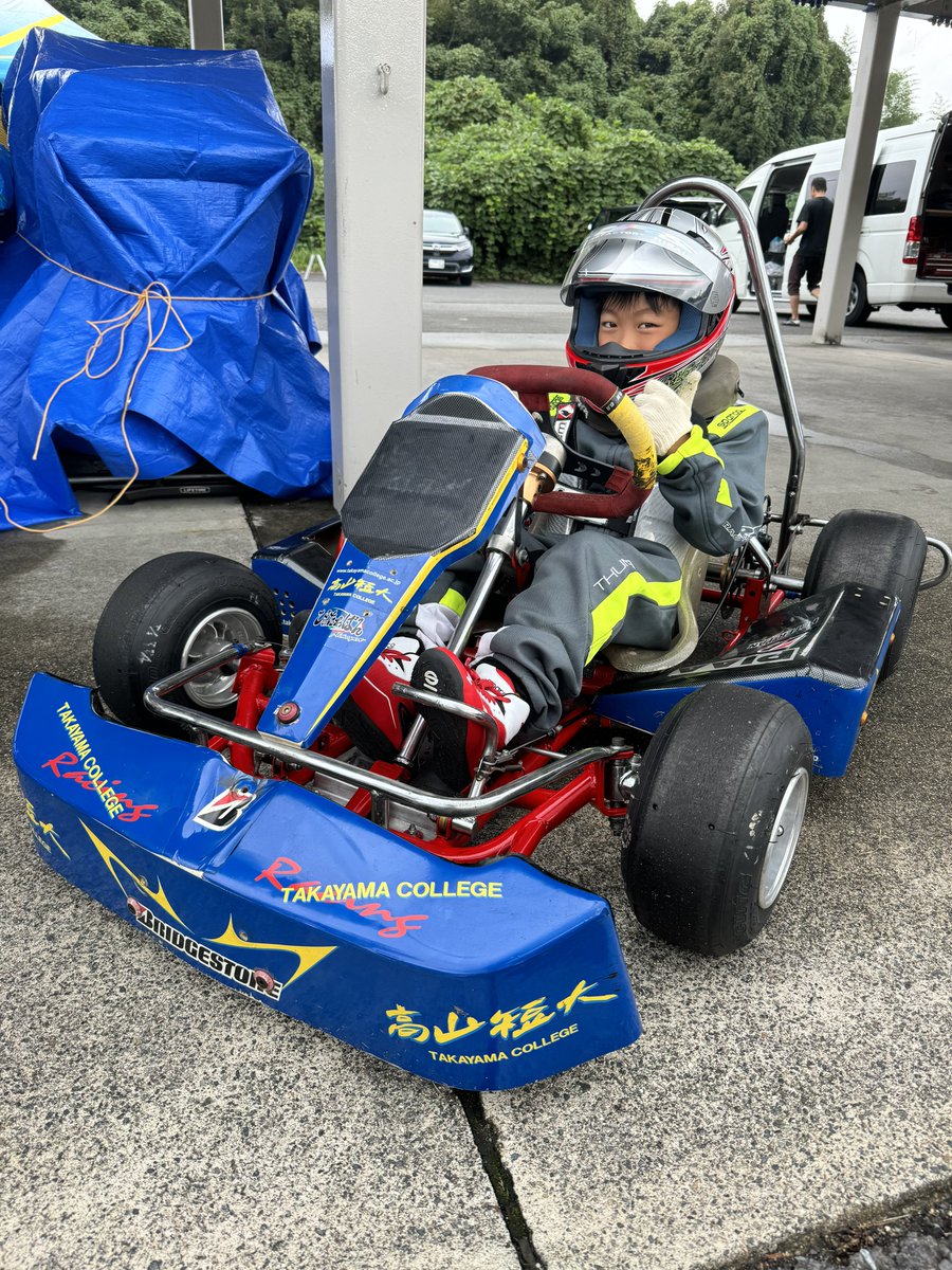 RF_Shirai's tweet photo. キッズカートレースデビュー🏎💨
今日は練習。明日本戦頑張ってもらいます🔥 https://t.co/m8dkWOe9AE