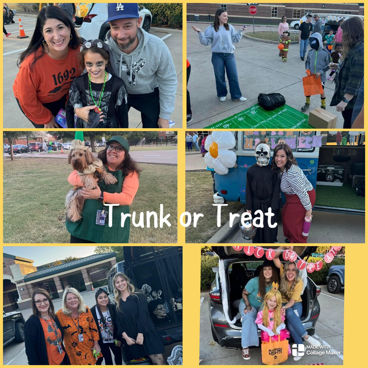 Kimwestmal's tweet photo. Trunk or Treat is always a fun event at McGowen! Thankful for our McGowen PTA and all they do for our students and families! #TeamMcKinney https://t.co/Ibrvl0Olup