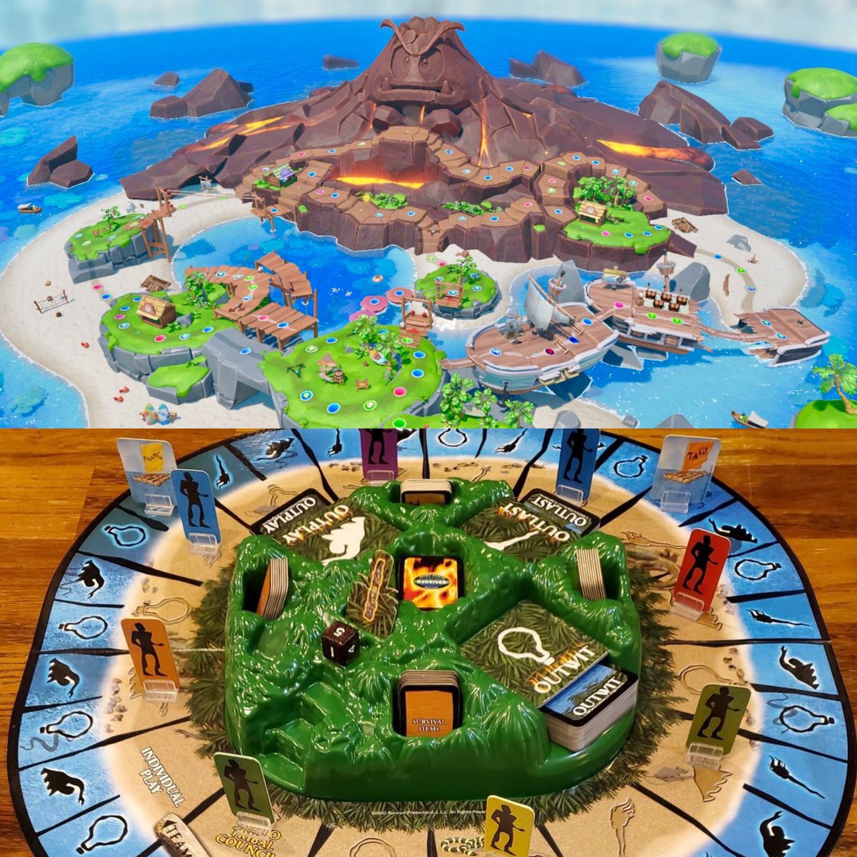 It’s kinda giving me the #Survivor board game 🏝️