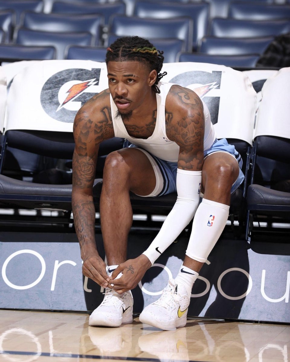 SoleRetriever's tweet photo. New Nike Ja 2s for @JaMorant tonight 👀 https://t.co/sf8cyi6G9W