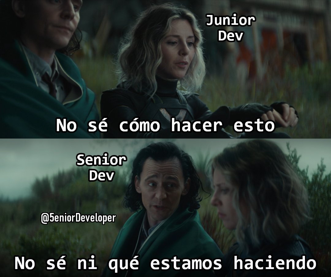 5eniorDeveloper's tweet photo. La verdad, la mayor parte del tiempo ni sabemos a lo que nos comprometemos https://t.co/zTgEVqvOzS