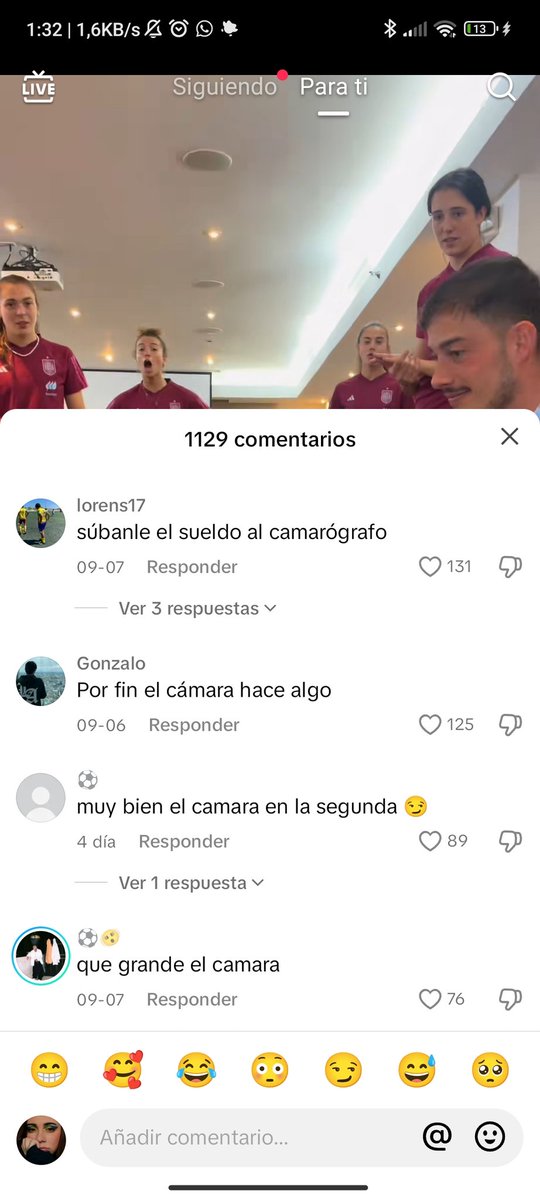 marimart99's tweet photo. *vídeo de las jugadoras de la sub 20(literalmente crías) saltando haciendo una prueba*
Lo cerdos de mierda de tiktok https://t.co/31PEiuvnrH