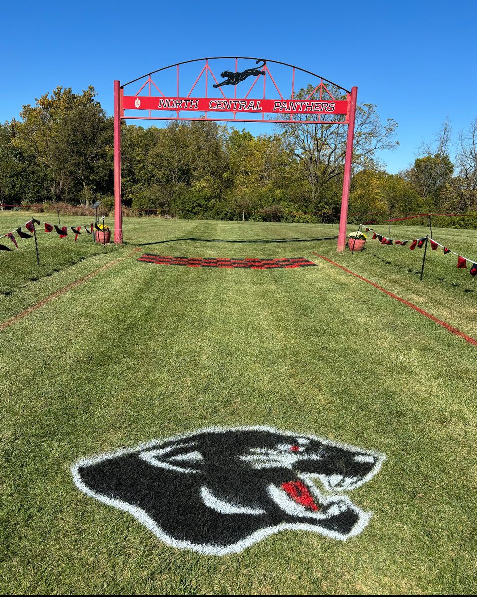 pantherstfxc's tweet photo. The North Central Course is ready to host sectionals tomorrow!!! https://t.co/NaMJo43Jw4