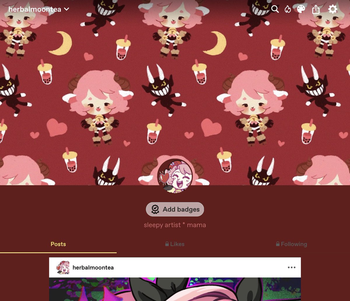 herbalmoontea's tweet photo. Alrighty these are gonna be my most active sites aside from here. Would love to see my art moots elsewhere bc I hate it here and want to actually see y’all’s art 🙄 https://t.co/lzHgwnZ1o0