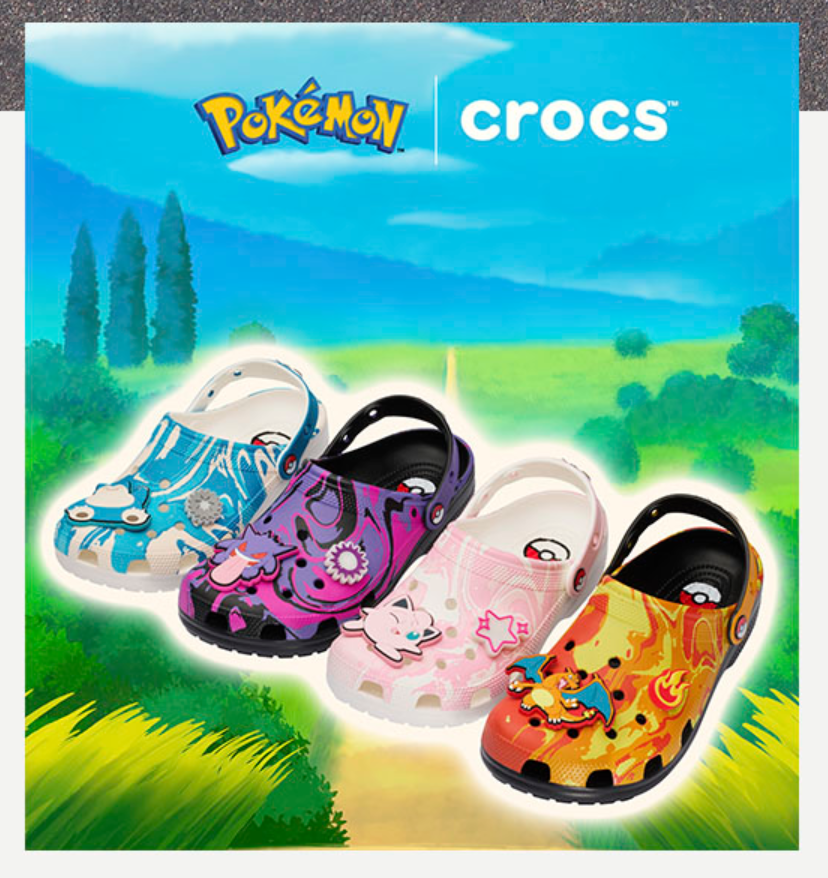 SOLELINKS's tweet photo. Ad: Pokémon x Crocs Classic Clogs sizes selling out at $52.49 + FREE shipping, use code a2z6l9fqrvs8 => https://t.co/Bc7UflboKn 

or buy 2 footwear get 30% Off (Crocs Club Exclusive) https://t.co/HQ5fgvg6XE