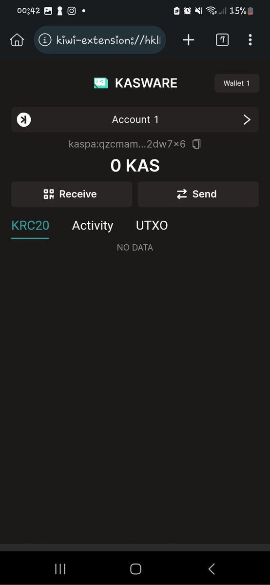 Mexite3yo's tweet photo. @Trene15656 kaspa:qzcmamuw2j2fpcens4hpwer3egjus79fne3hppjh77k5ey7s9gfyw7a2dw7x6 https://t.co/3gCgGZdu72