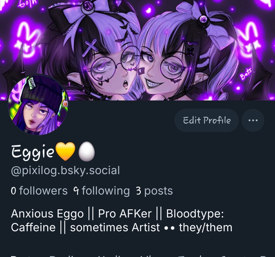 _pixilog's tweet image. Because of X&apos;s new TOS, I&apos;m once again reposting this..

For my lovely moots and everything in between, let&apos;s follow back each other on here. I&apos;ll try to be active on them more 🤞cara.app/pixilog
bsky.app/profile/pixilo…