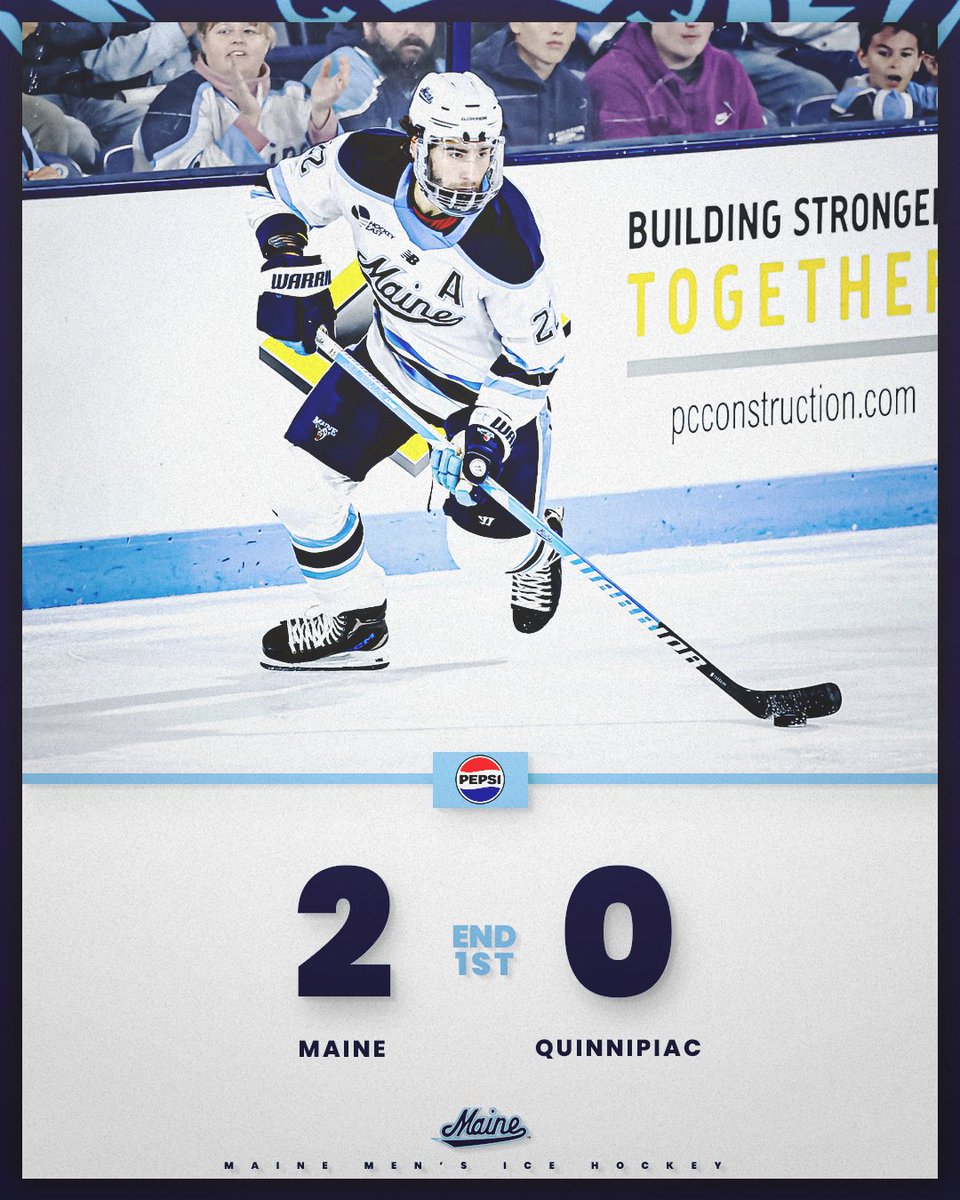 mainemhockey's tweet photo. Up two through one.

#BlackBearNation // #JourneyNorth https://t.co/p021xBGIcx