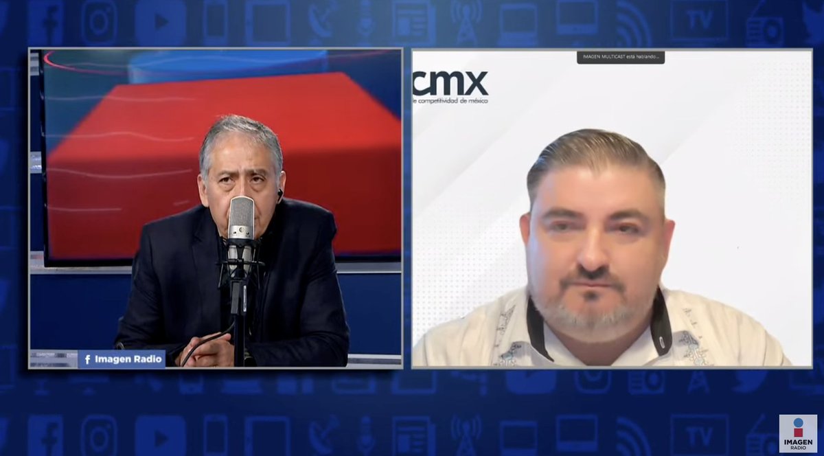 #Envivo I El director general del CCMX, <a href="/JCostolaza/">Juan Carlos Ostolaza</a>, comparte con <a href="/dariocelise/">Darío Celis</a> y <a href="/corpo_varela/">Rogelio Varela</a>, las acciones del programa de reactivación en Acapulco para ayudar a las #Pymes y los emprendedores de la región. 

👉🏼 imagenradio.com.mx/transmision-en…