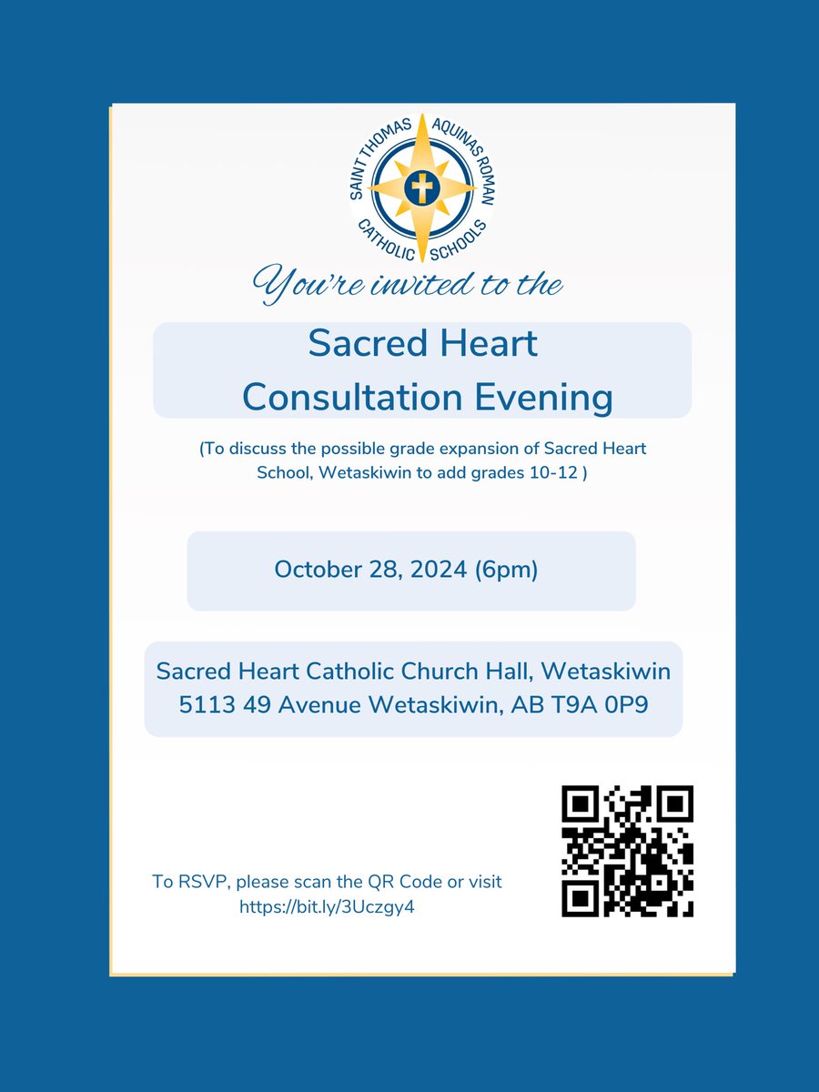 Sacred Heart School Wetaskiwin tweet media