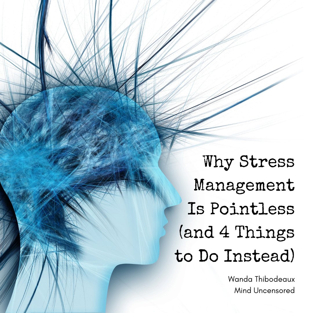 #Stress isn’t supposed to be “managed.” It’s supposed to be prevented. In this repost of one of my most popular Inc articles, I show how perspective makes the difference.

Why #StressManagement Is Pointless (and 4 Things to Do Instead)
tinyurl.com/57k6kzcu

#MentalHealth